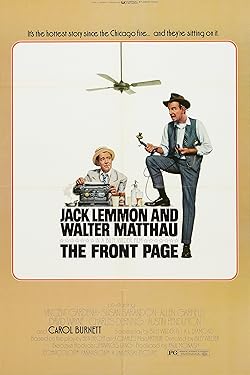 Poster of The Front Page
