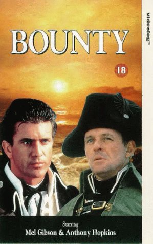 Mel Gibson and Anthony Hopkins in The Bounty (1984)