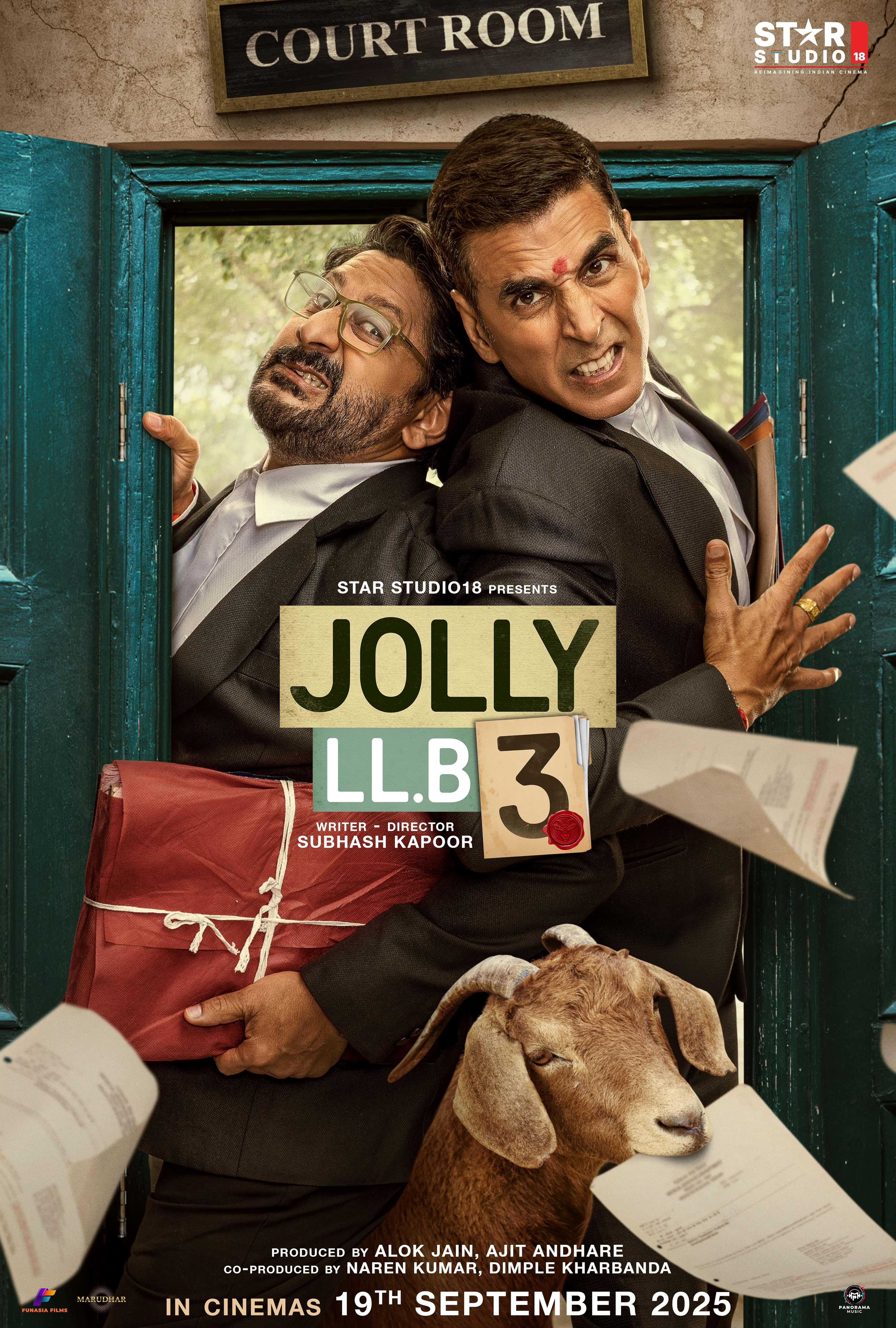 Jolly LLB 3 2025 Hindi Full Movie 1080p | 720p | HEVC | 480p HDTC HC-ESub Free Download