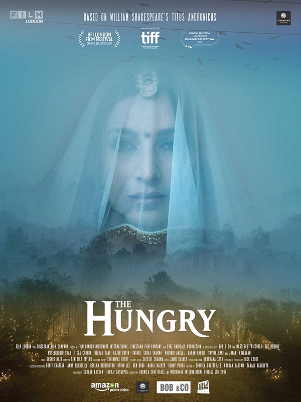 Movie poster for THE HUNGRY (UA rated)