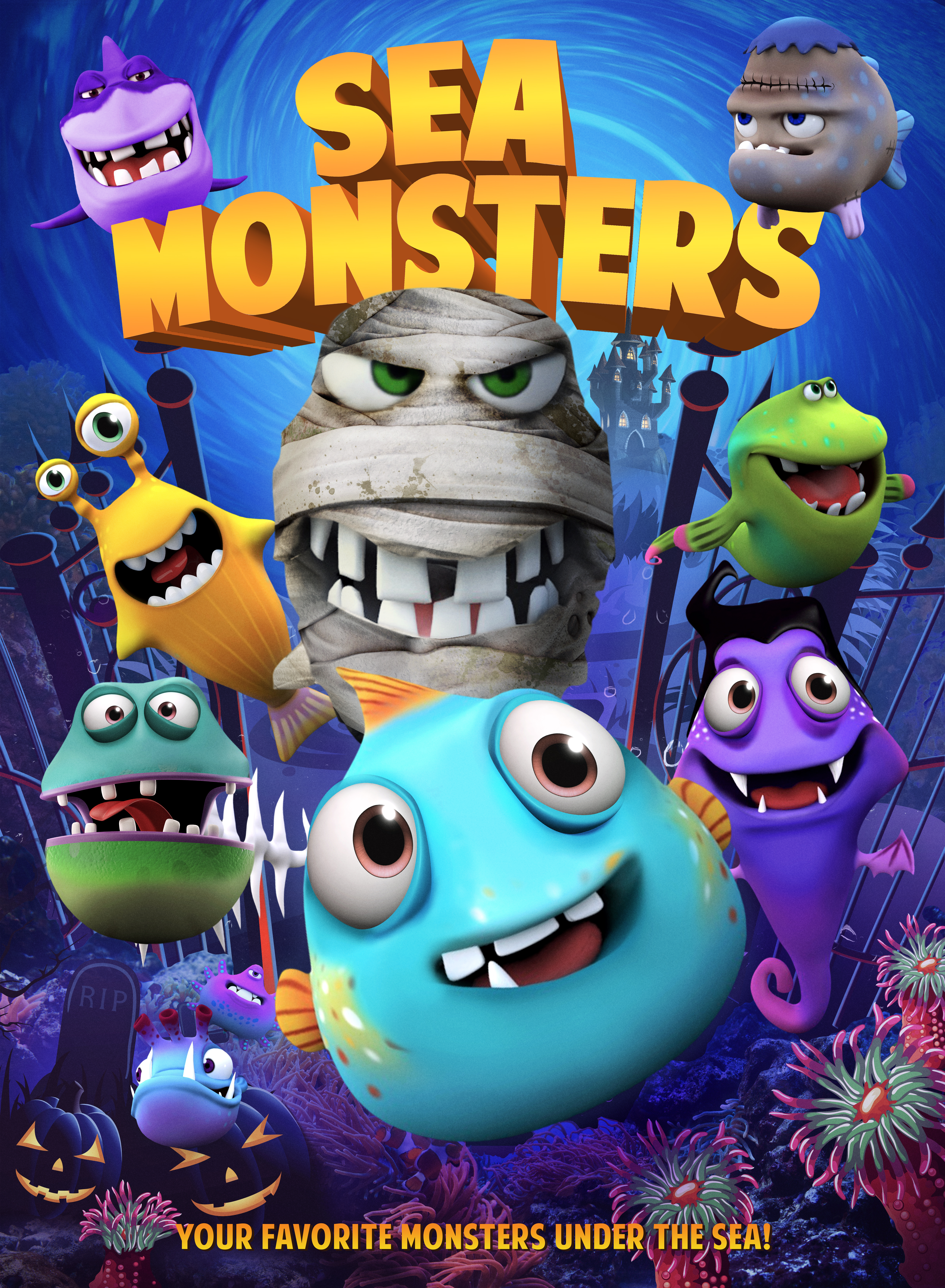 Poster of Sea Monsters