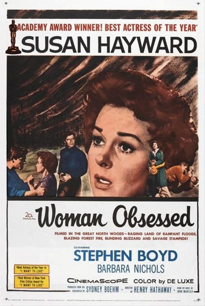 Susan Hayward in Woman Obsessed (1959)