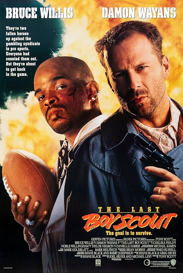 Movie poster for THE LAST SCOUT (UA rated)