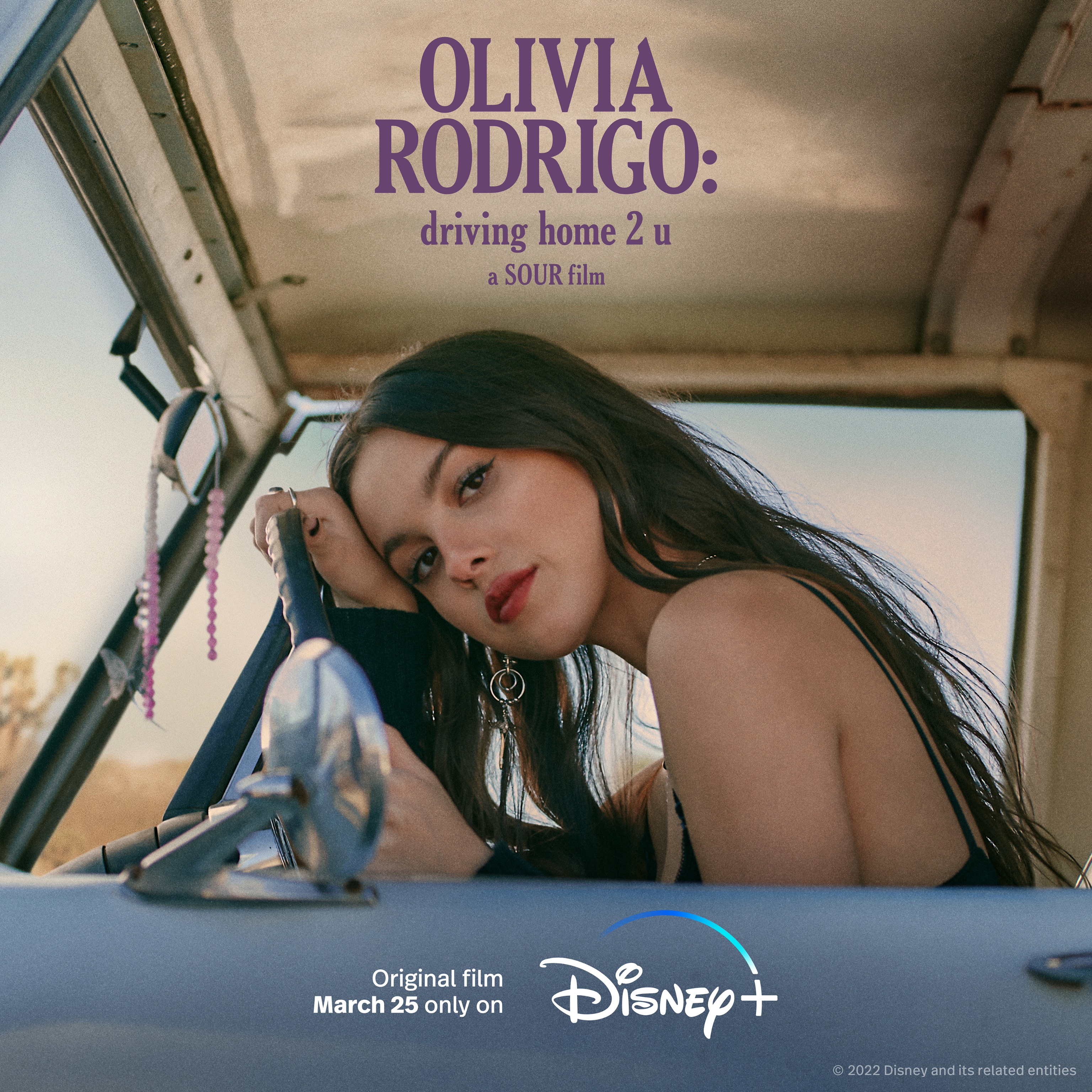 Poster of Olivia Rodrigo: driving home 2 u (a SOUR film)