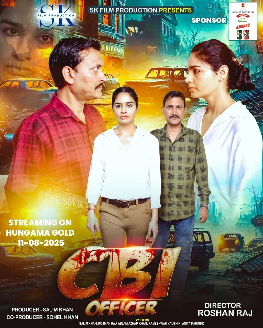 CBI Officer (2025) Official Movie Poster - Hindi 1080p Official Poster for CBI Officer (2025) Hindi 1080p