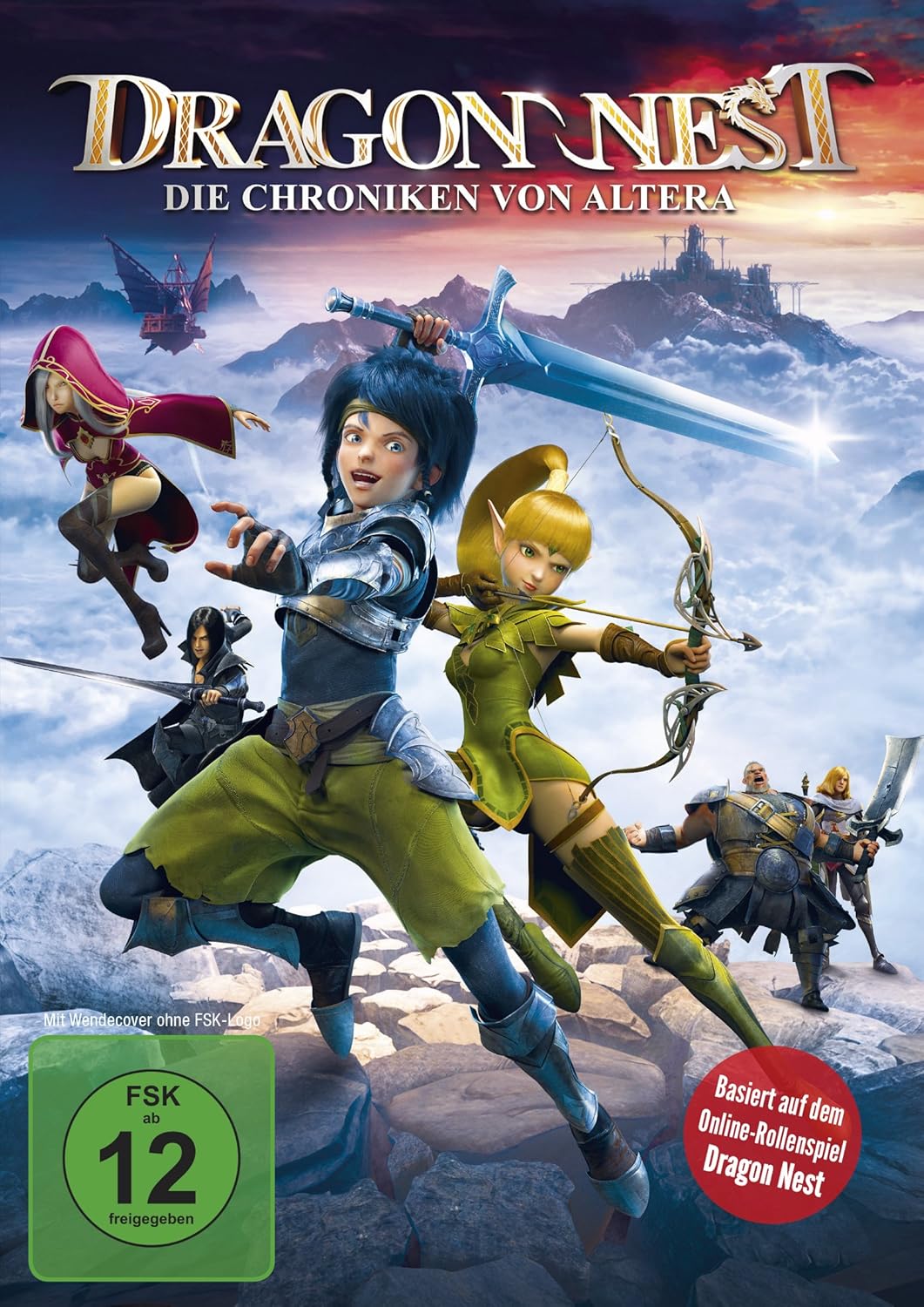 ポスター　ドラゴンネスト Dragon Nest Dragon Nest: Warriors' Dawn (2014) movie cover