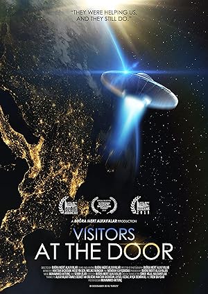 Visitors at the Door Poster