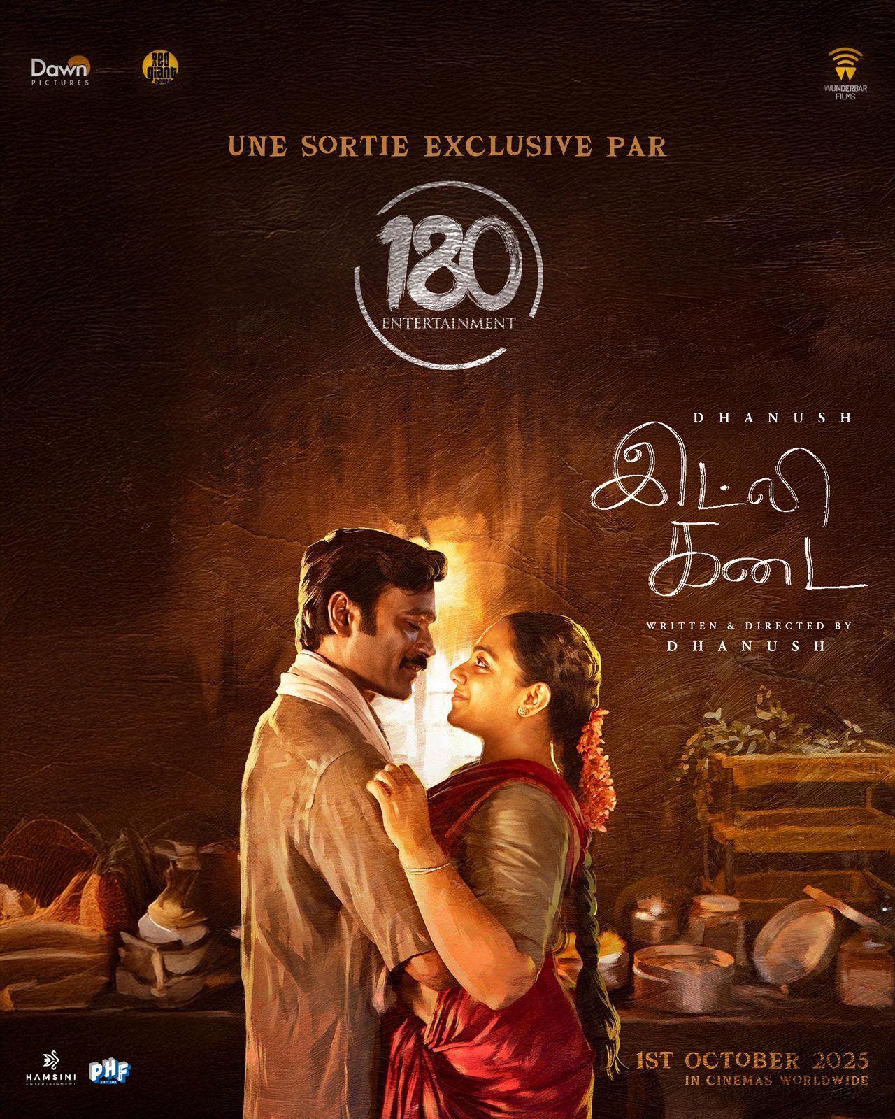 Idli Kadai (2025) New South Hindi Movie ORG [Hindi – Tamil] HDRip 1080p, 720p & 480p Download