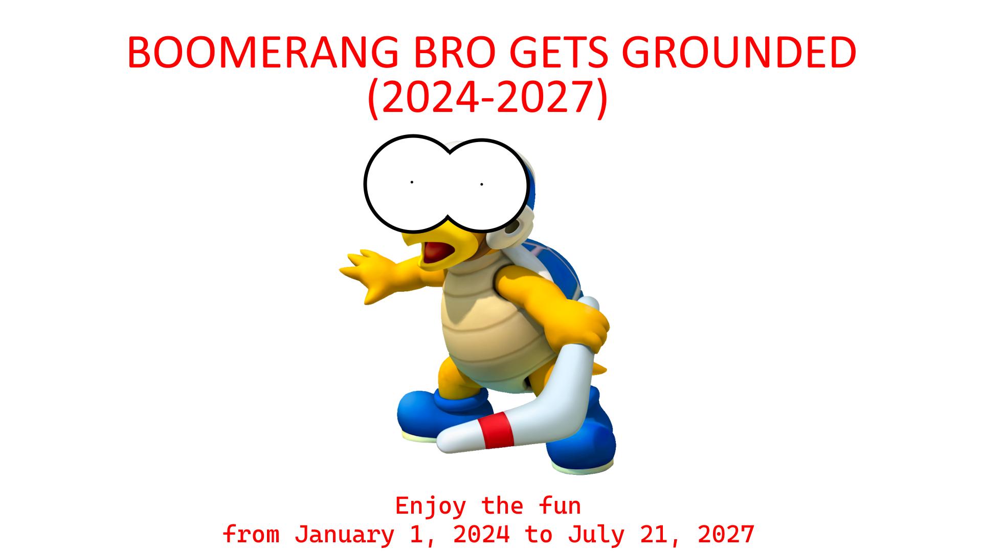 Boomerang Bro Gets Grounded