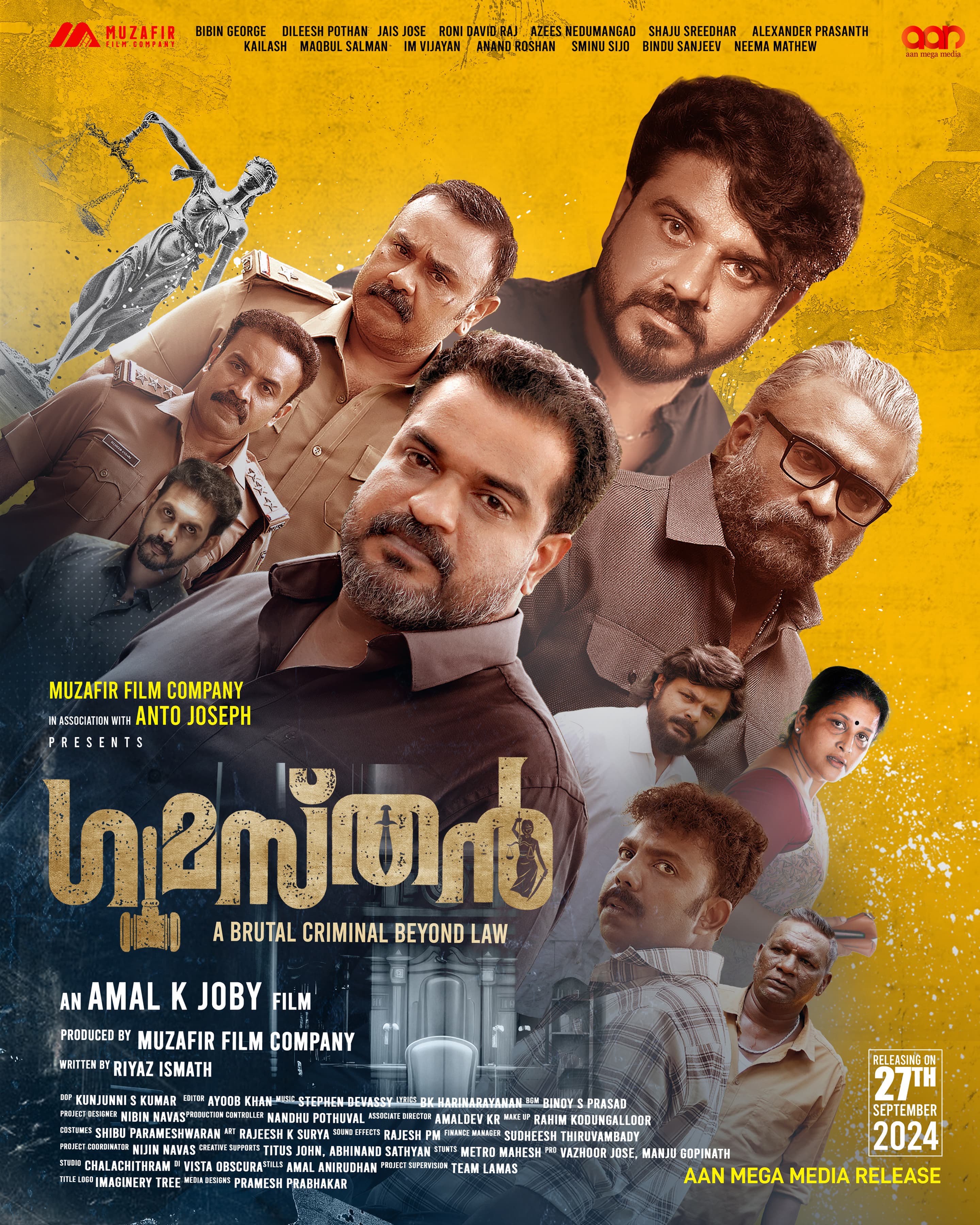 Gumasthan (2024) WEBRip Hindi + Malayalam 1080p x264 AVC HE-AAC 2.0 ESub