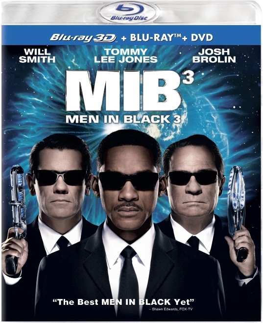 Tommy Lee Jones, Will Smith, and Josh Brolin in Men in Black³ (2012)