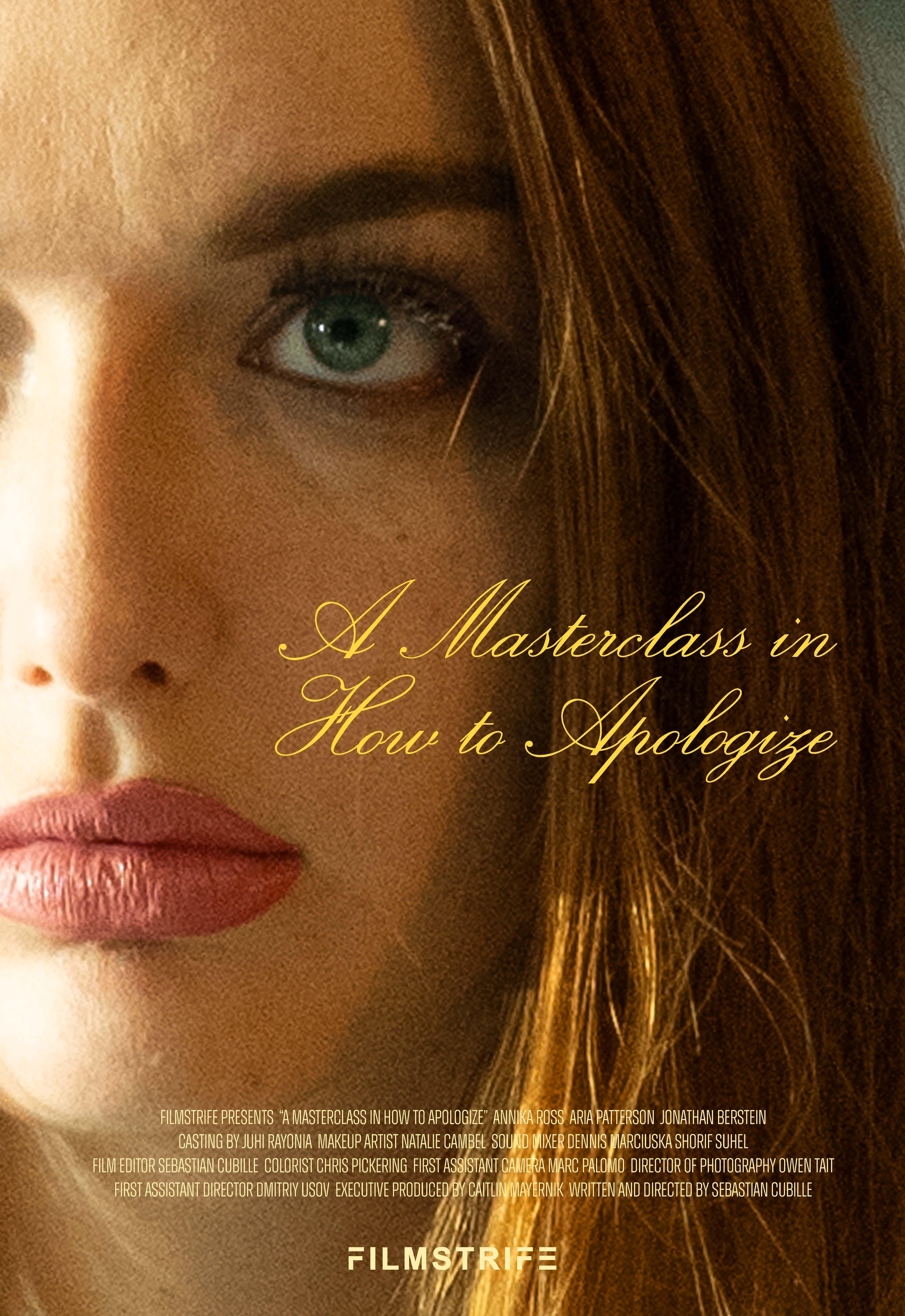 A Masterclass in How to Apologize