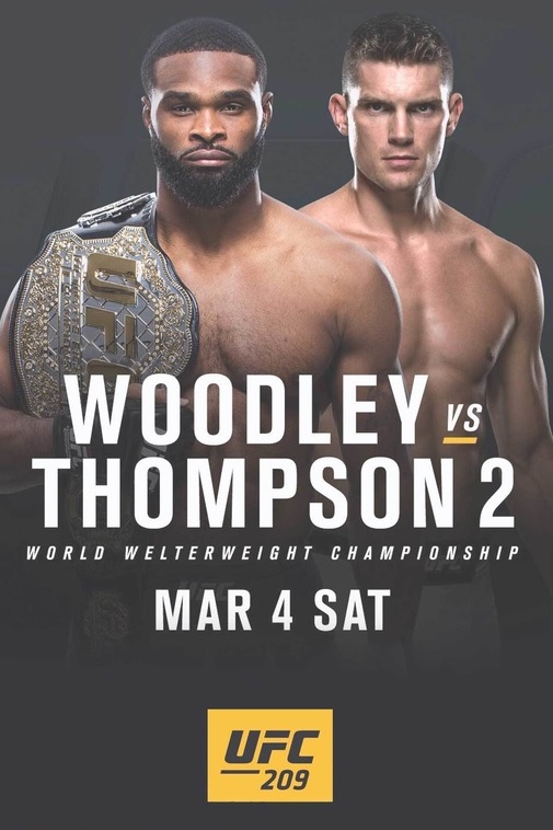 Poster of UFC 209