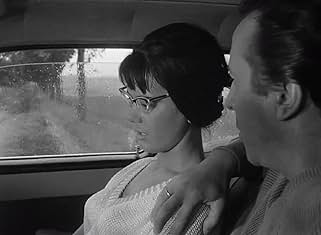 Leon Niemczyk and Jolanta Umecka in Knife in the Water (1962)