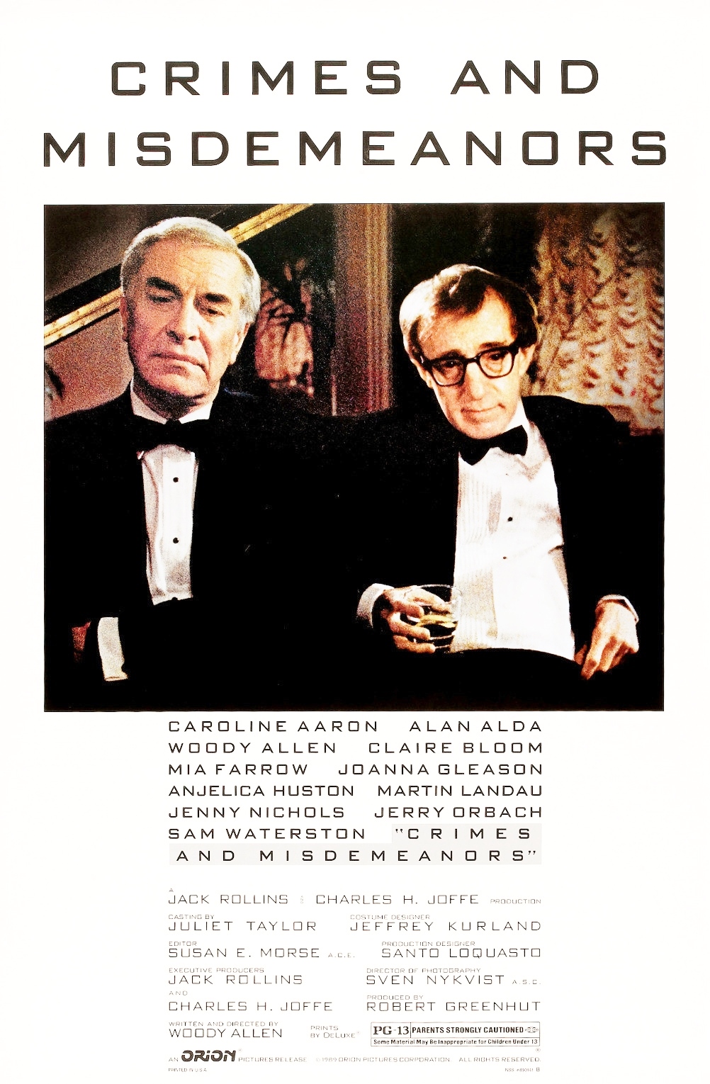 Poster of Crimes and Misdemeanors