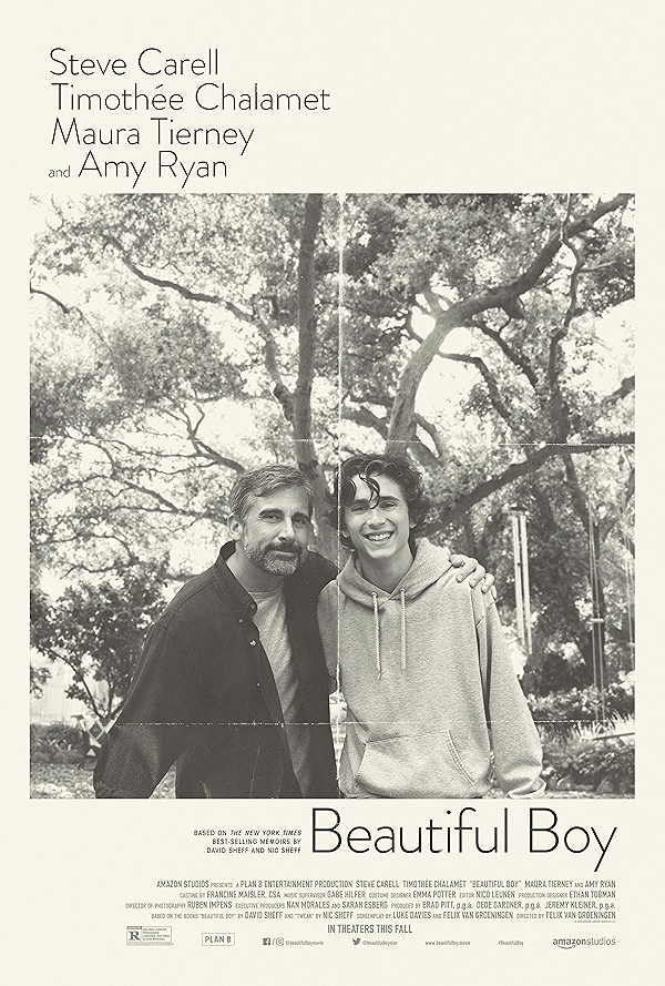 Movie poster for BEAUTIFUL BOY (UA rated)