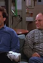 Jerry Seinfeld and Jason Alexander in Seinfeld (1989)