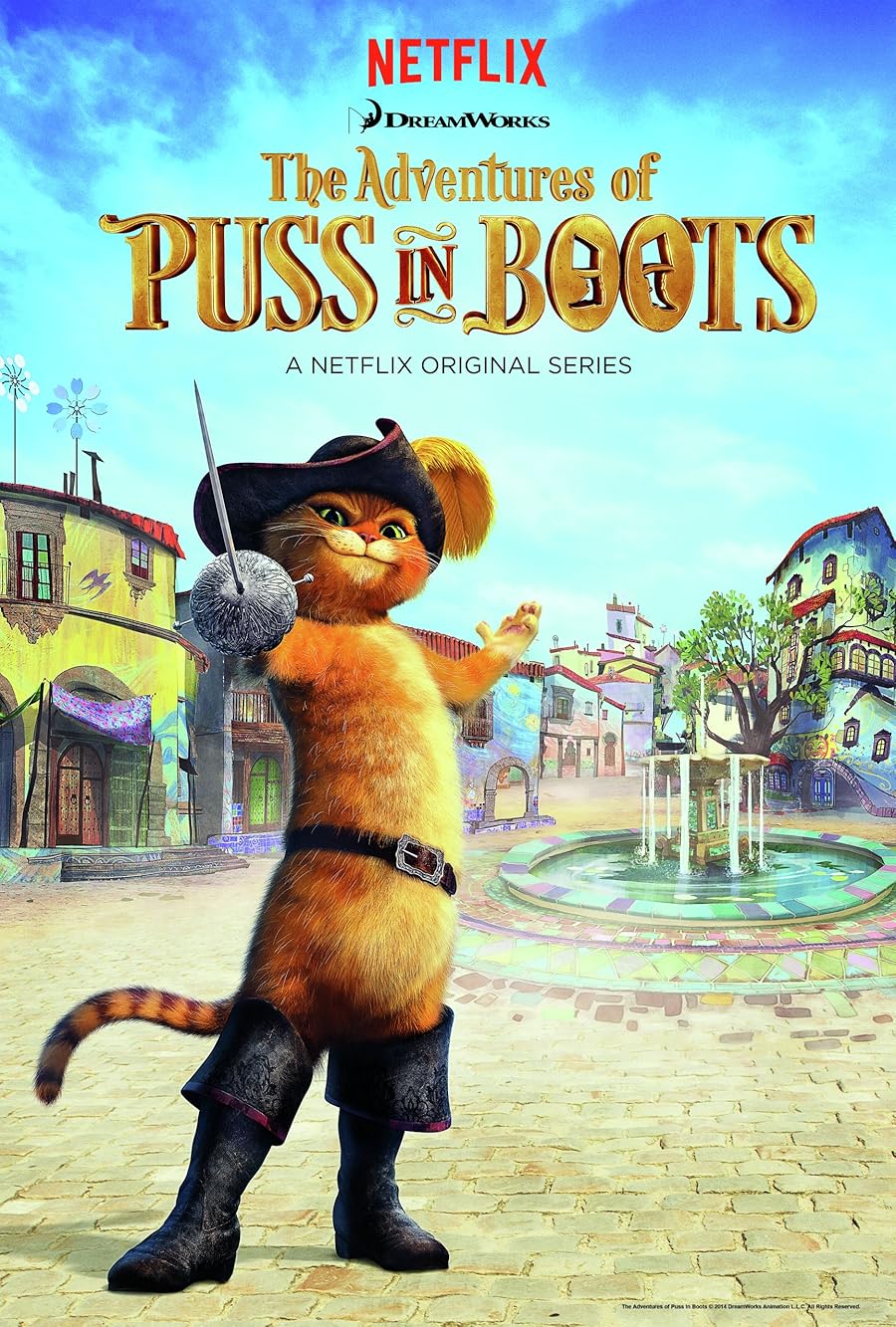 The Adventures of Puss in Boots Poster