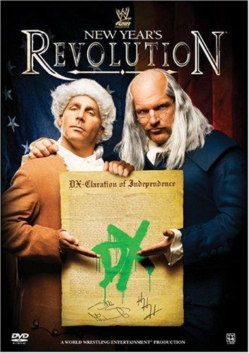 Shawn Michaels and Paul Levesque in WWE New Year's Revolution (2007)