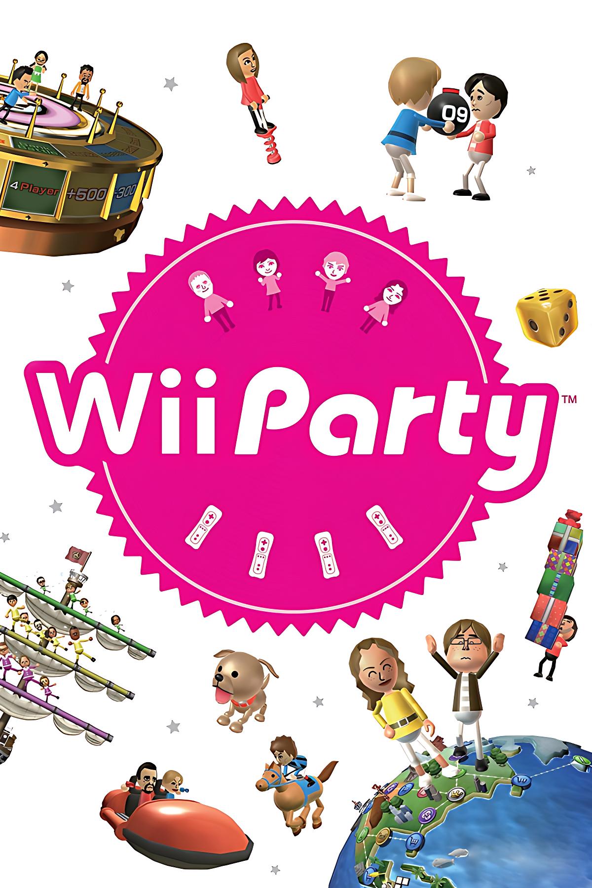 家庭用ゲームソフト Wii Party Wii Amazon | Wii パーティー (Wii リモコンセット ピンク) | ゲーム