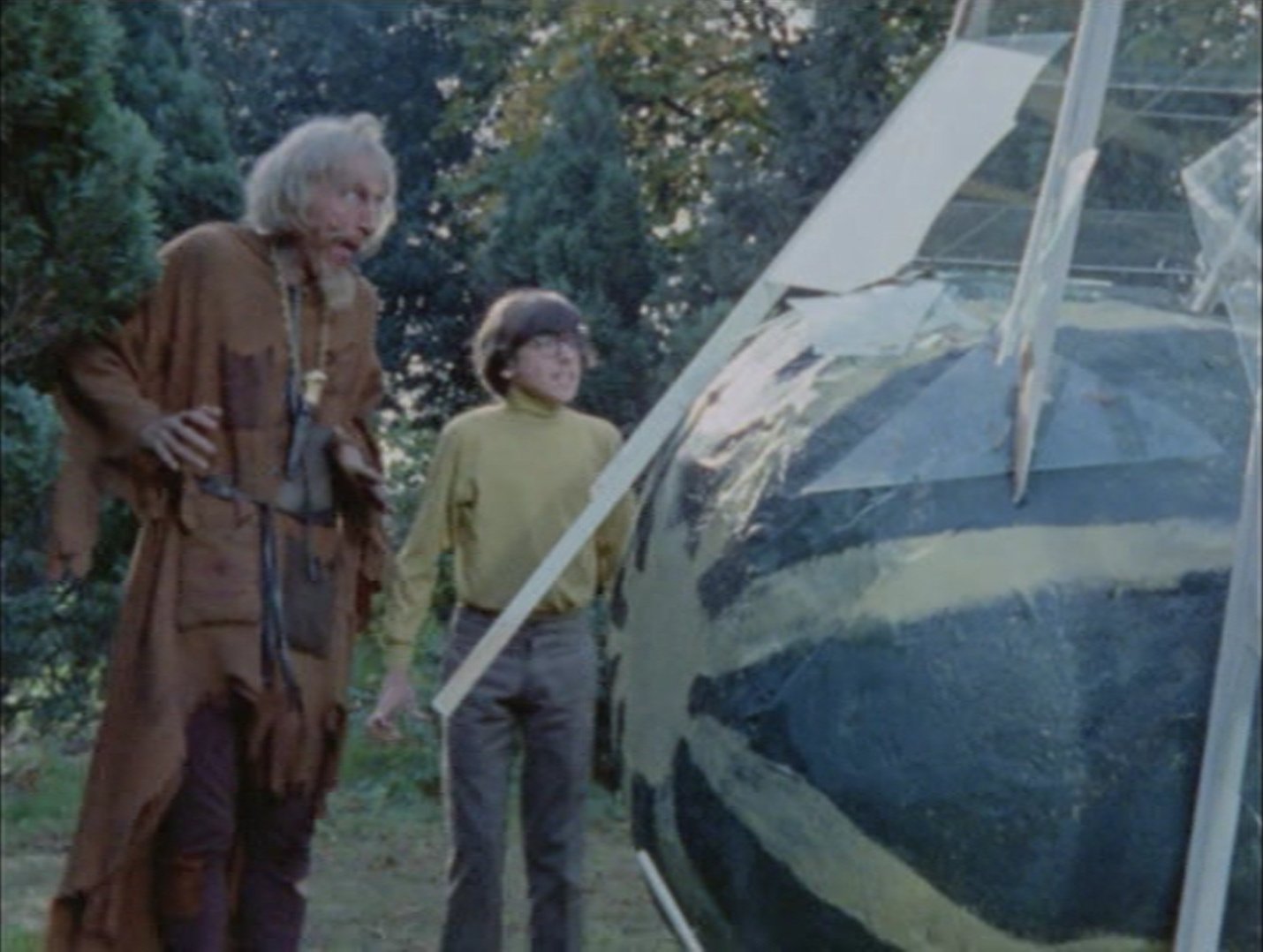 Geoffrey Bayldon and Gary Warren in Catweazle (1970)