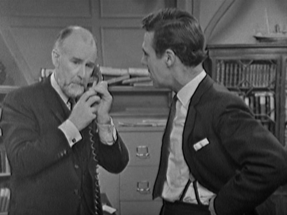 Michael Aldridge and Richard Vernon in Out for a Duck (1965)