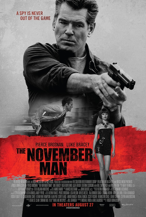 Movie poster for THE NOVEMBER MAN (UA rated)