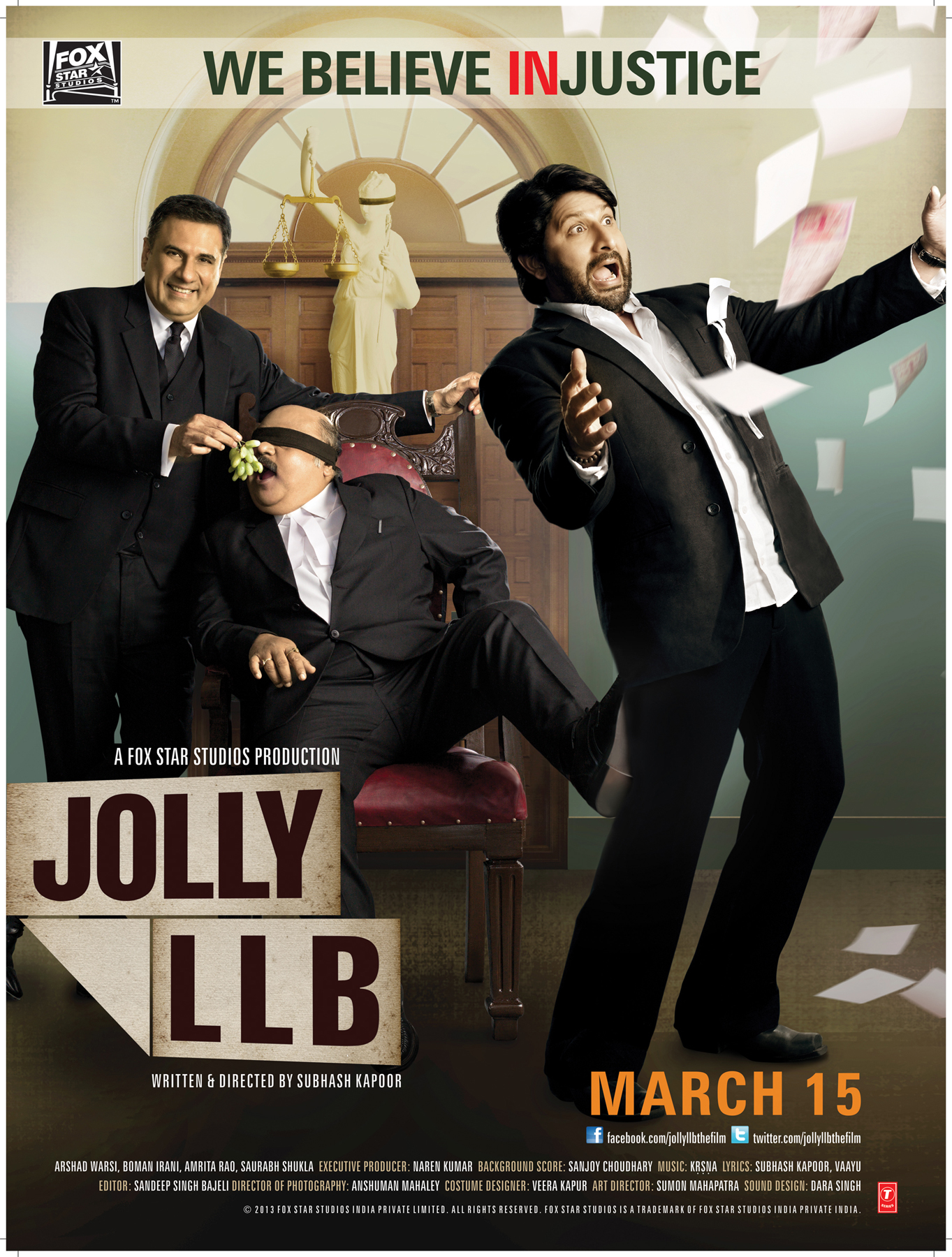 Jolly LLB  Movie Review, Akshay Kumar , Arshad Warsi , Jolly LLB , Bollywood Movie Review