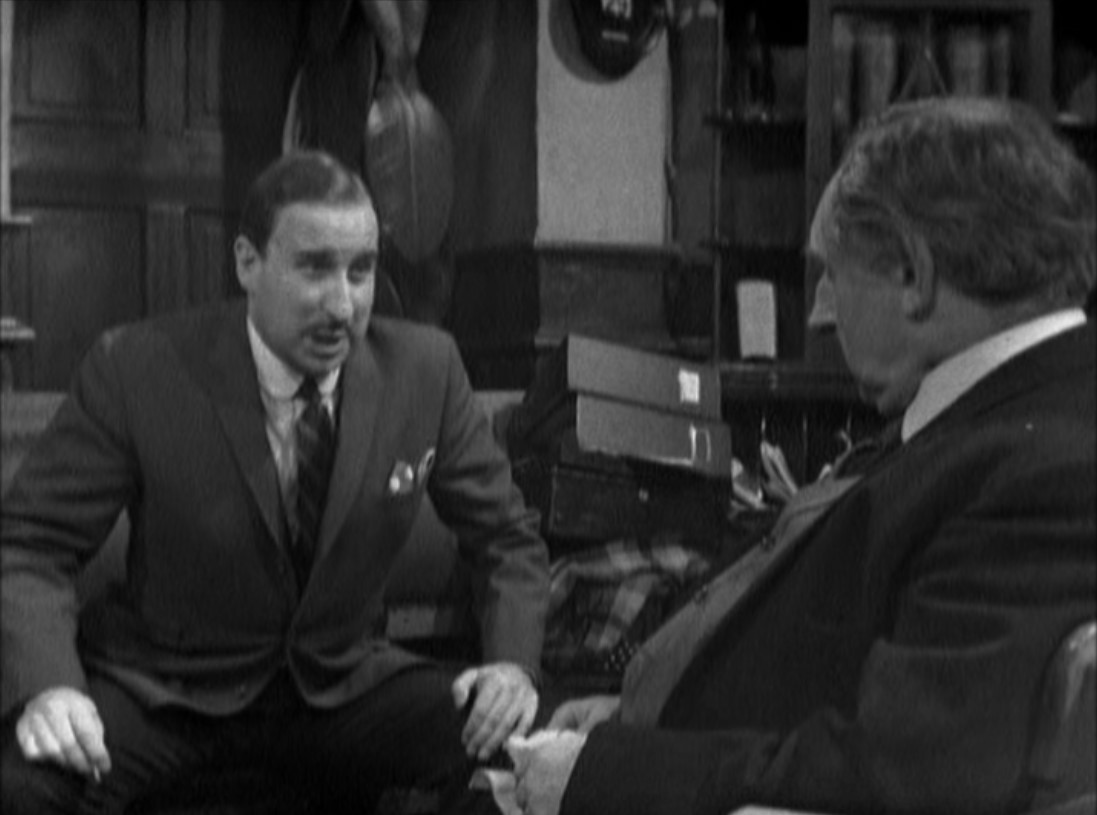 Christopher Benjamin and William Moore in The Solicitor (1967)