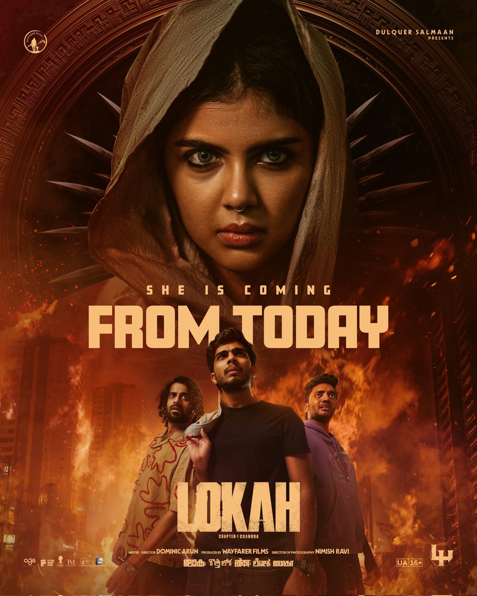 Lokah Chapter 1 Chandra 2025 Hindi Dubbed 1080p | 720p | HEVC | 480p HDTC HC-ESub Free Download