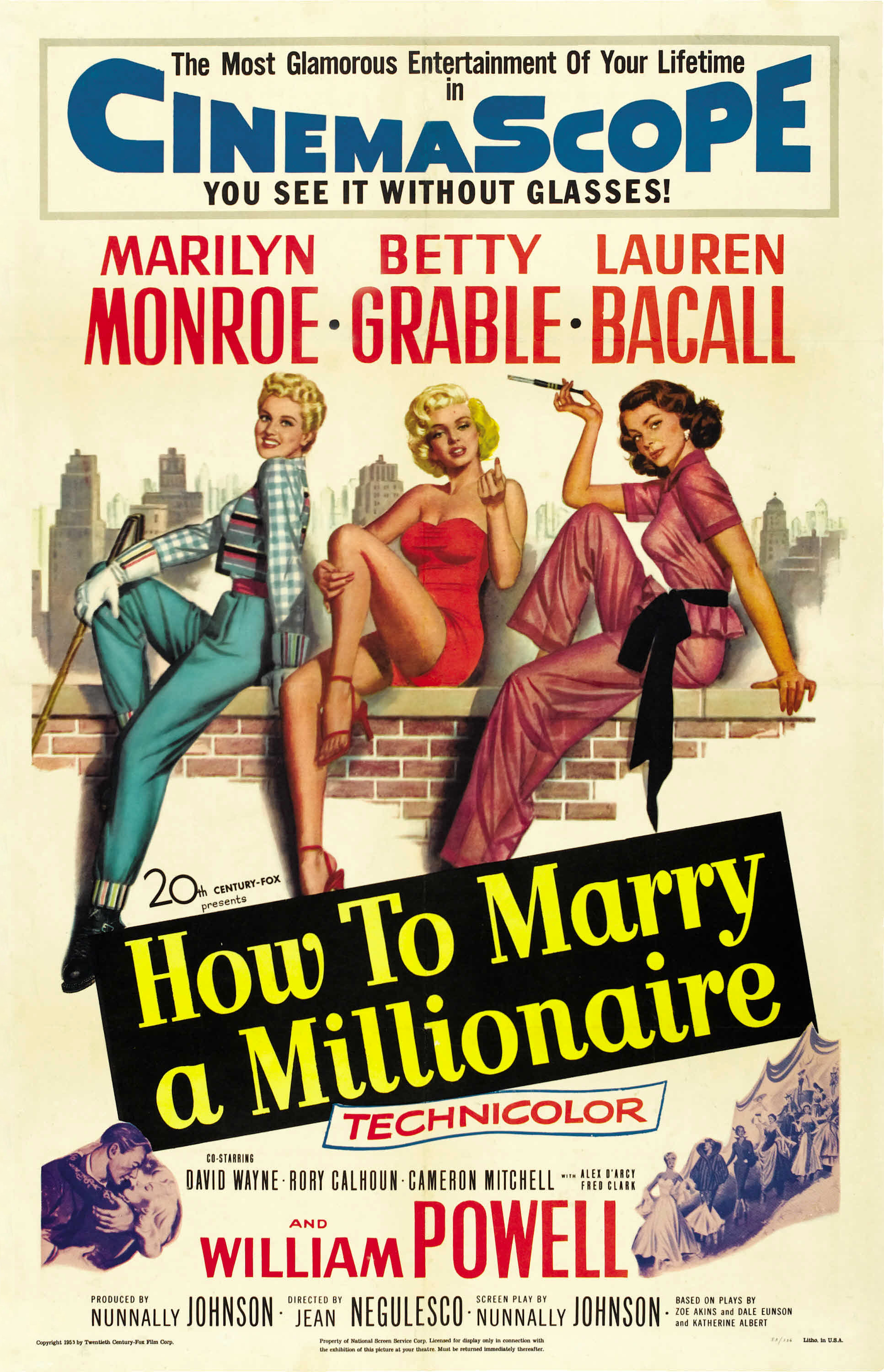 Poster of How To Marry A Millionaire