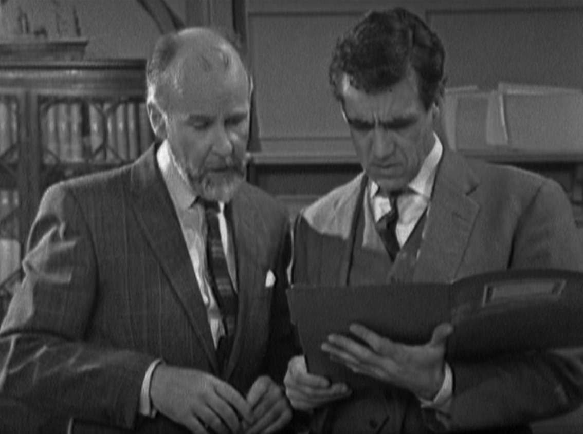 Michael Aldridge and Richard Vernon in The Millions of Muzafariyah (1965)