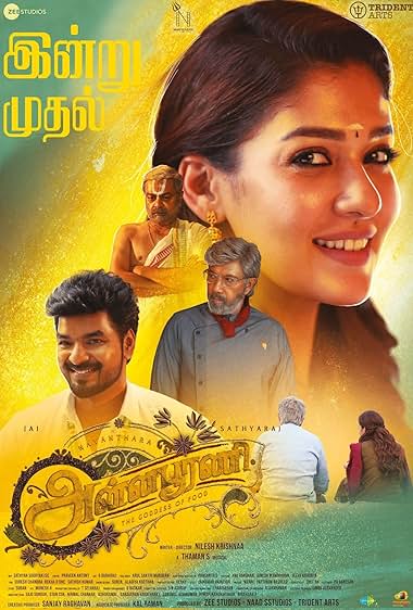 Annapoorani 2023 movie poster - watch and download free