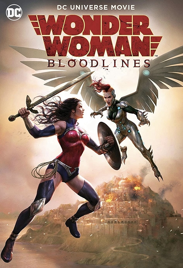 Movie poster for WONDER WOMAN: BLOODLINES (UA rated)