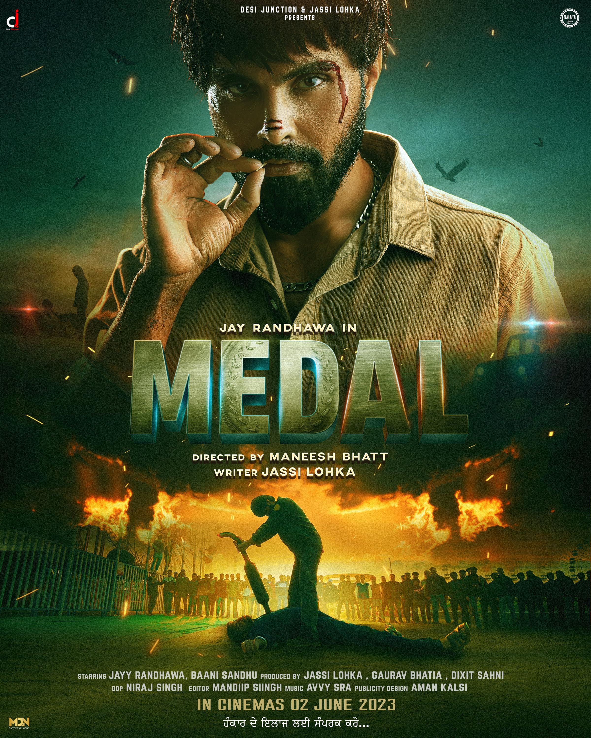 Medal 2023 Punjabi Movie 1080p | 720p | HEVC | 480p AMZN HDRip ESub Download