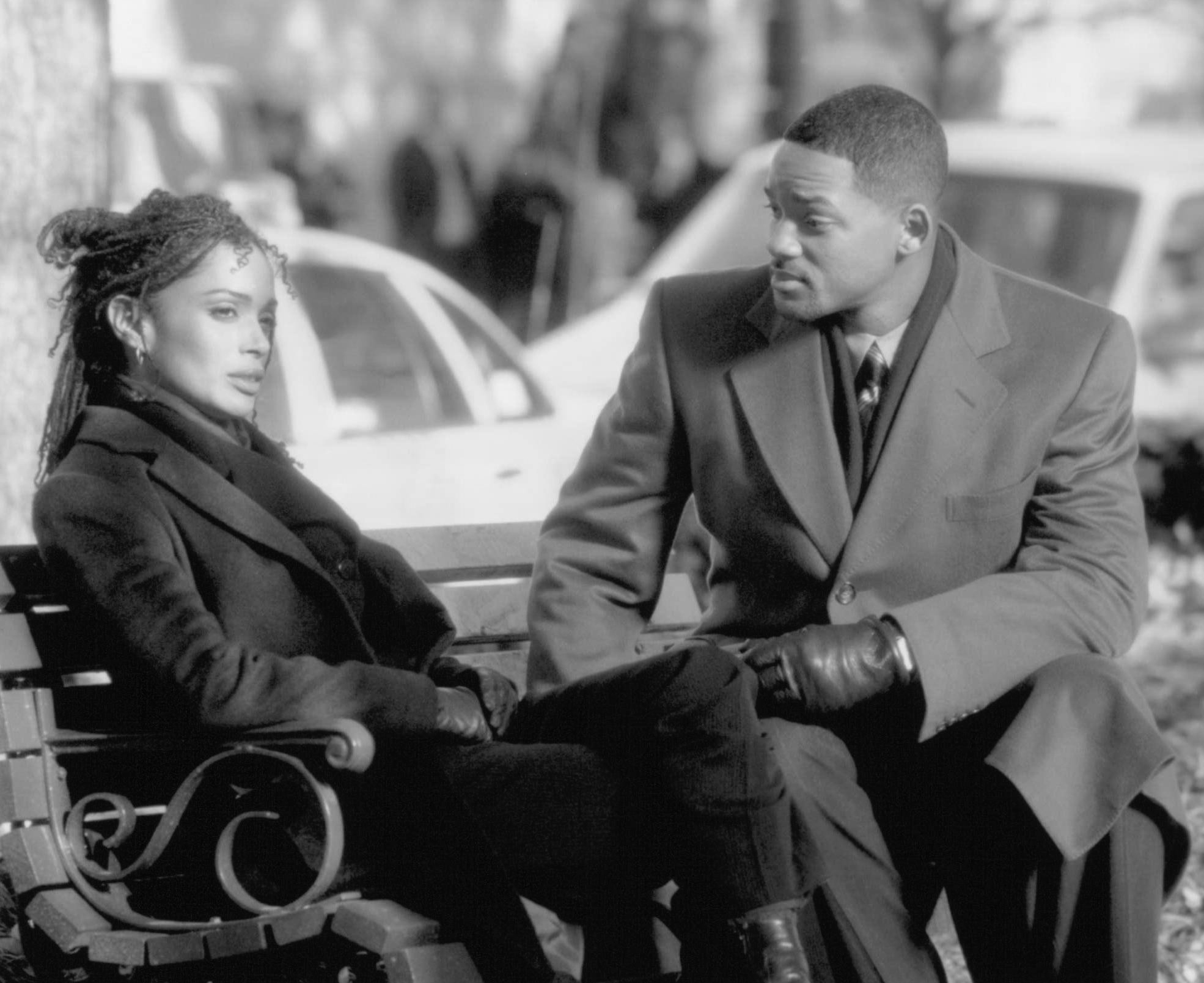 Will Smith and Lisa Bonet in Enemy of the State (1998)