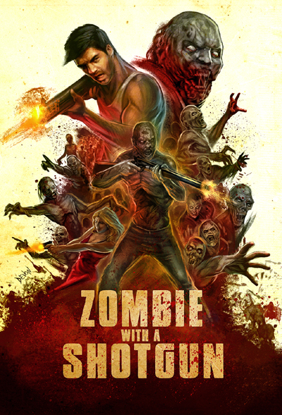 Poster of Zombie with a Shotgun