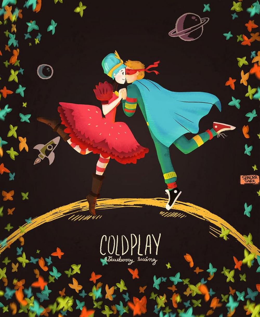 COLDPLAY 日本1500枚限定 リトグラフ　ポスター COLDPLAY 日本1500枚限定 リトグラフポスター