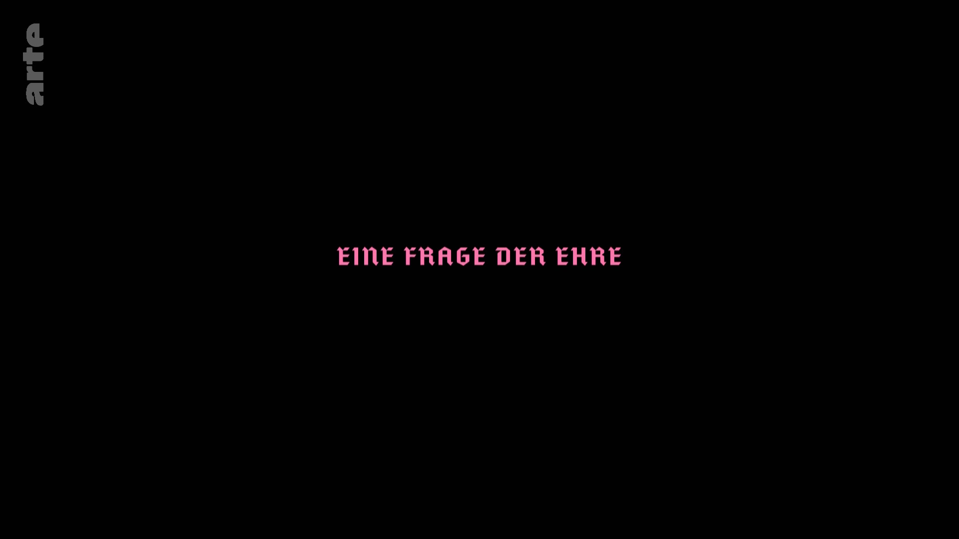 Eine Frage der Ehre