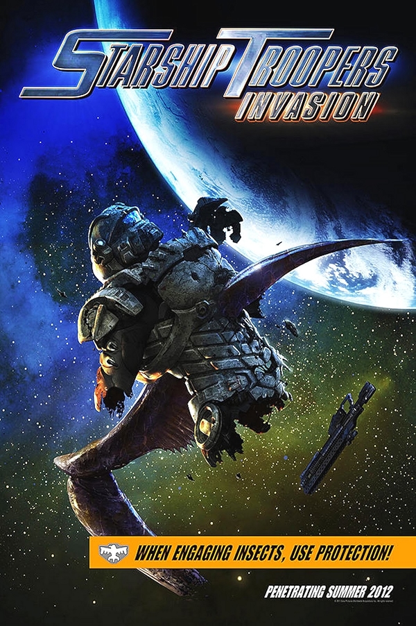 Movie poster for STARSHIP TROOPERS: INVASION (UA rated)