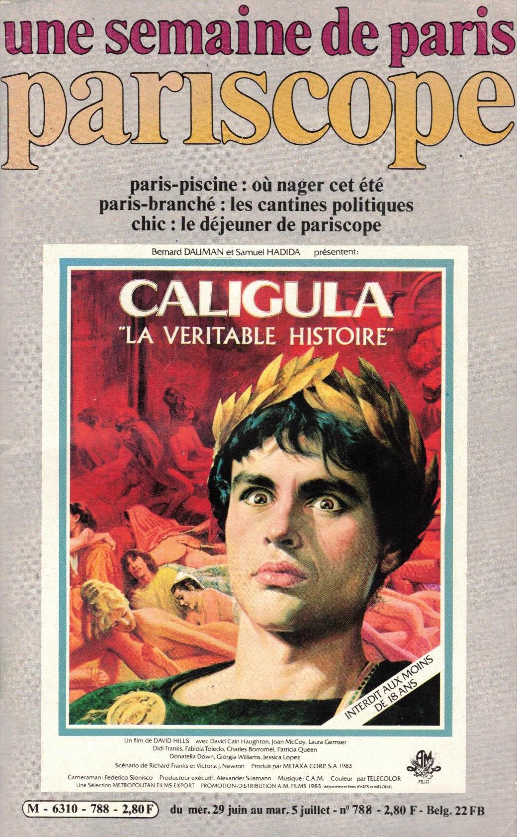 The Emperor Caligula 'The Untold Story' (1982) The Emperor Caligula 'The Untold Story' (1982)