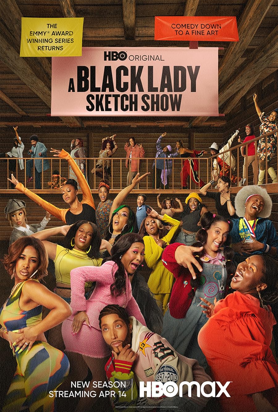 A Black Lady Sketch Show Poster
