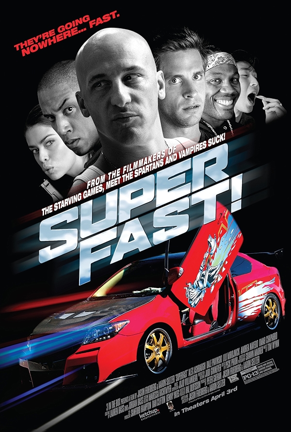 Movie poster for SUPERFAST (UA rated)