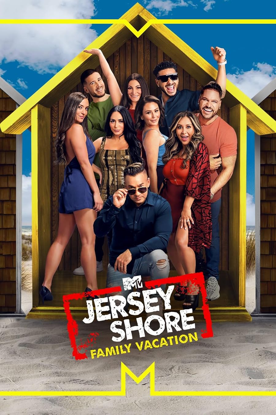 Jersey Shore Family Vacation Poster