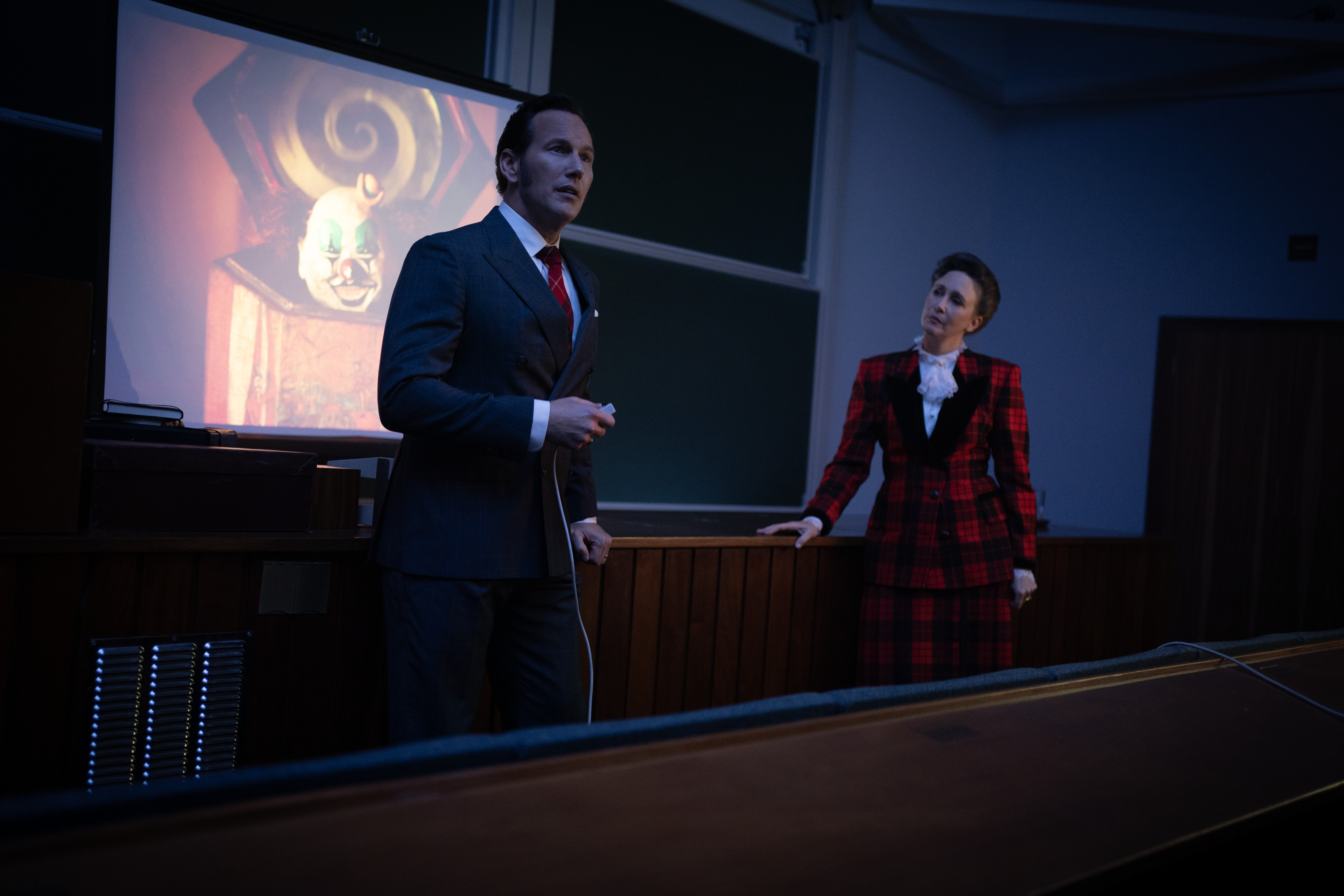 Vera Farmiga and Patrick Wilson in The Conjuring: Last Rites (2025)
