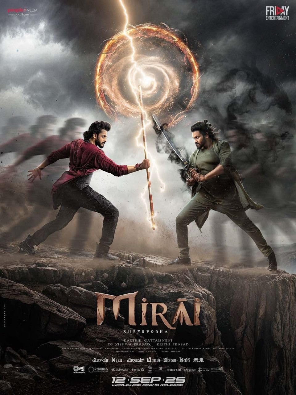 Mirai 2025 Hindi Dubbed 1080p | 720p | HEVC | 480p HDTS Free Download