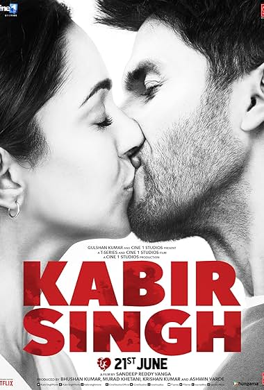 Kabir Singh 2019 movie poster - watch and download free
