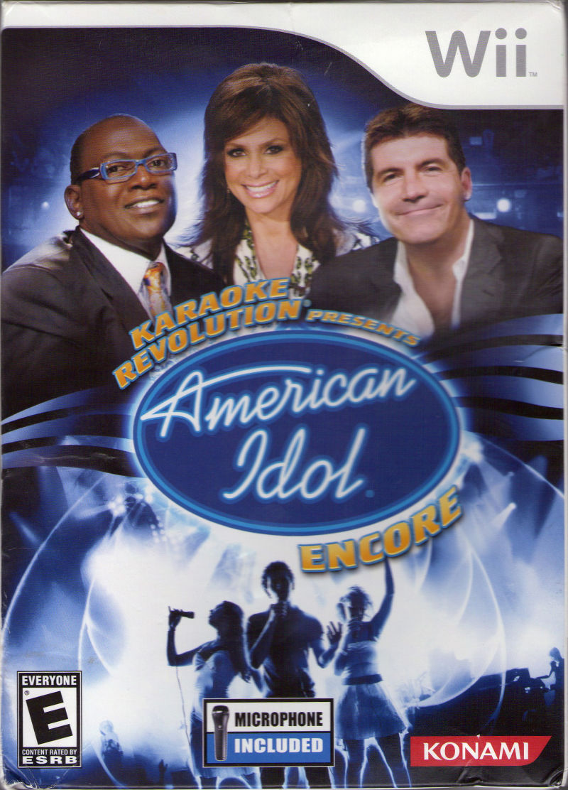Poster of Karaoke Revolution Presents: American Idol Encore