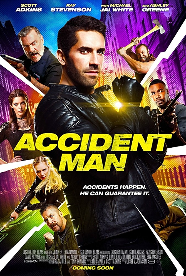 Movie poster for ACCIDENT MAN (UA rated)