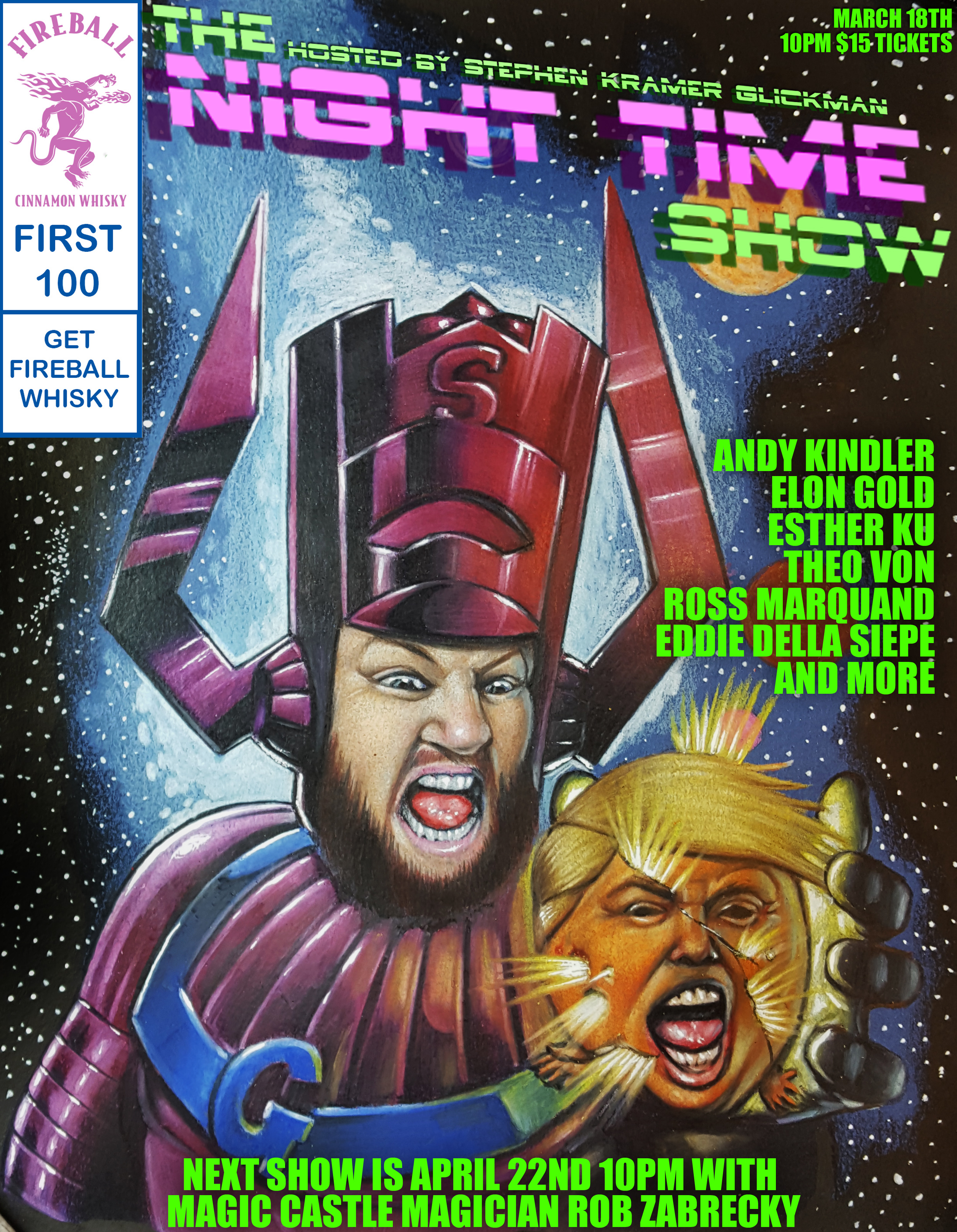 The Night Time Show with Stephen Kramer Glickman